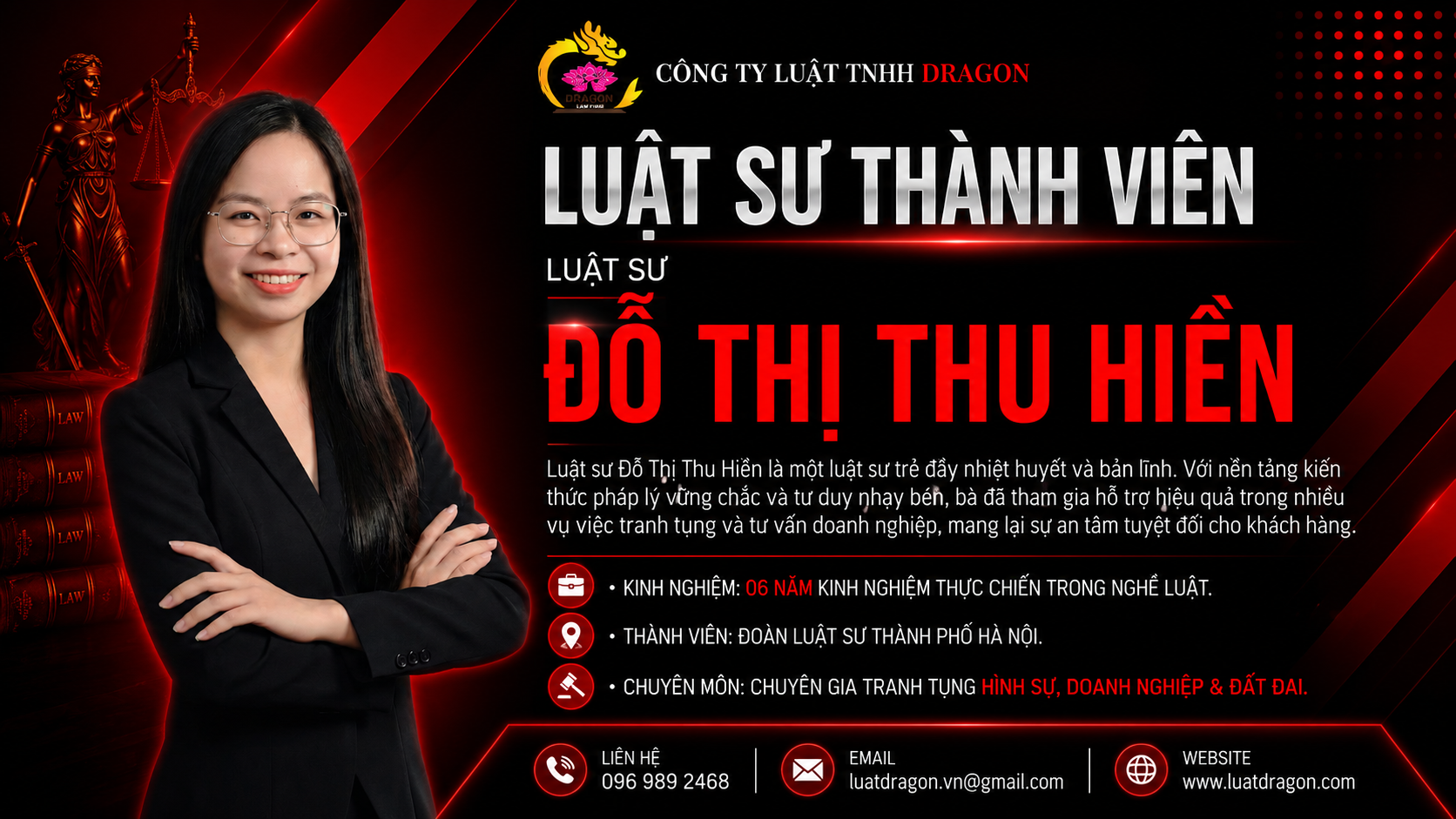 Luật sư Đỗ Thị Thu Hiền